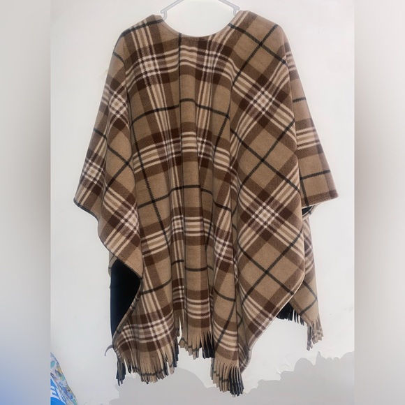 Martha Stewart.. Women's Travel Shawl Open Front Poncho Cape for Autumn Winter - Picture 5 of 6